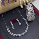 Kavita Art Gold Plated American Diamond Combo Set