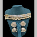 Kavita Art Gold Plated Kundan And Beads Choker Necklace Set