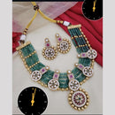 Kavita Art Royal Elegance Pota Pearl And Beads Necklace set