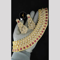 Kavita Art Designer American Diamond Necklace Set