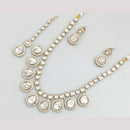 Kavita Art Traditional Austrian Stone And Pota Necklace Set