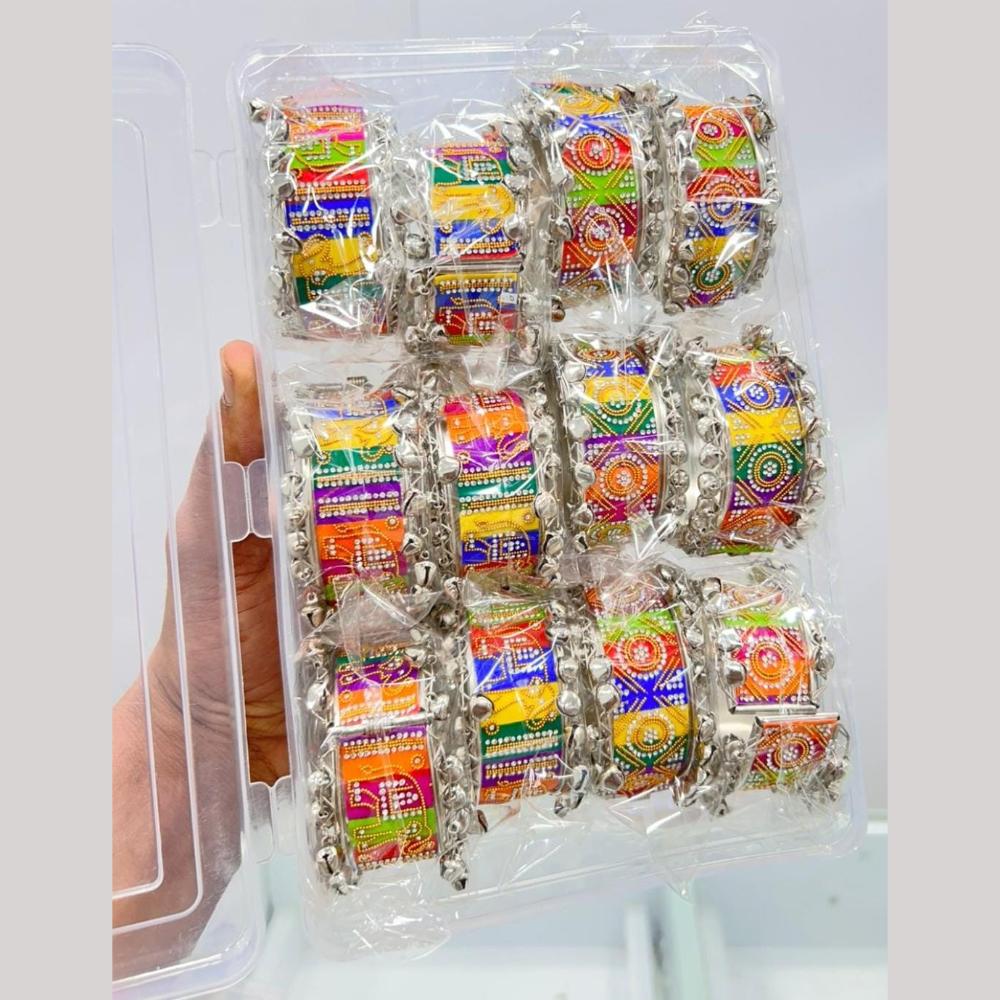 Kavita Art Navratri Bangle Set – A Vibrant Gift for the Festive Season ( 1 Piece Only )