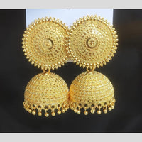 Kavita Art Glam Gold Plated Sparkle With Every Turn Jhumki Earrings 