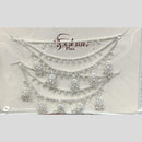 Kavita Art Royal Silver Plated Kan chain Elegance Draped In Tradition 