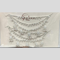 Kavita Art Royal Silver Plated Pearl Kan chain Elegance Draped In Tradition