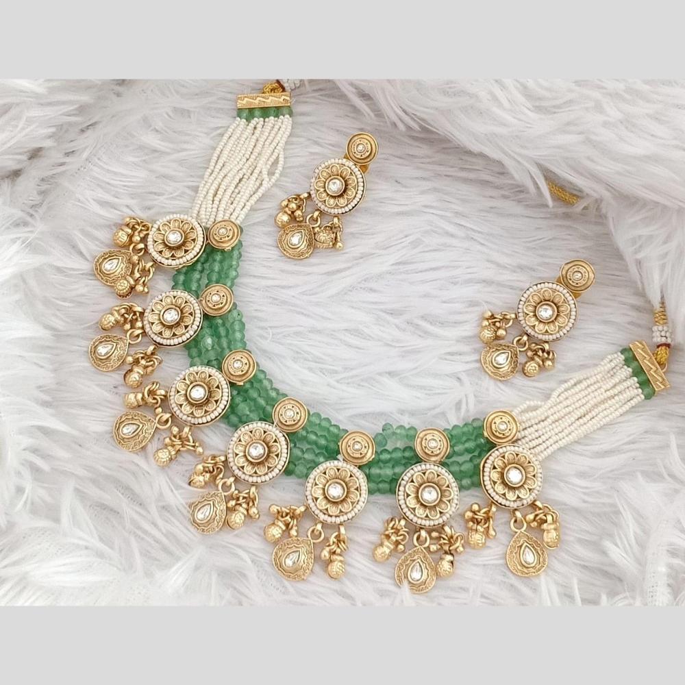Kavita Art Designer Kundan And Pearl Necklace Set Glam Up Your Festive Look