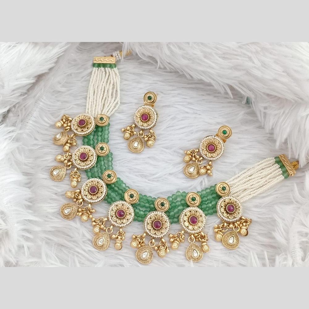Kavita Art Designer Kundan And Pearl Necklace Set Glam Up Your Festive Look