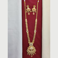 Kavita Art Festival Chic Long Meenakari Set Colorful Elegance With Pota Stone 