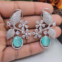 Kavita Art Sparkling American Diamond Lightweight Dangler Earrings for Party Wear