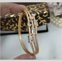 Kavita Art Elegant Openable Bracelet With Austrian Stone for Festive & Wedding Wear