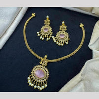 Kavita Art Elegant Austrian & Kundan Gem stone Necklace Set