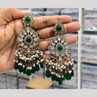 Kavita Art Fashionista Crystal and Beads Dangler Earrings