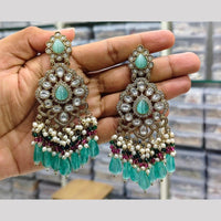 Kavita Art Fashionista Crystal and Beads Dangler Earrings