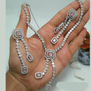 Kavita Art Graceful Sparkling American Diamond Necklace Set