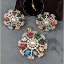 Kavita Art Kavita Art Graceful Austrian Stone And AD Pendant Set