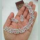 Kavita Art Designer Sparkling Austrian Stone Necklace Set