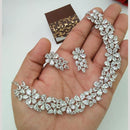 Kavita Art Designer Sparkling Austrian Stone Necklace Set