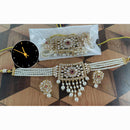 Kavita Art Festive Shine Crystal and Pearl Necklace Set