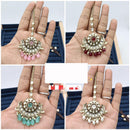 Kavita Art Handcrafted Crystal Stone And Pearl Mangtikka