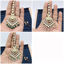 Kavita Art Handcrafted Crystal Stone And Pearl Mangtikka