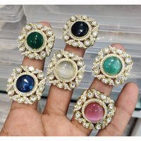 Kavita Art Glamorous Pota And Austrian Stone Statement Ring