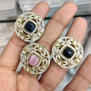 Kavita Art Glamorous Pota And Austrian Stone Statement Ring