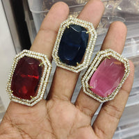 Kavita Art Glamorous Crystal and Austrian Stone Statement Ring