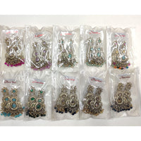 Kavita Art Royal Crystal Stone And Pearl Statement Dangler Earrings