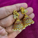 Kavita Art Designer Pota Austrian Stone And Pearl Jhumki Earrings