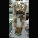 Kavita Art Classic Crystal Stone And Beads Ethnic Necklace Set