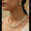 Kavita Art Grand Austrian Stone And Pearl Necklace Set