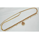 Kavita Art Premium Ethnic Pota Stone And Pearl Kamarbandh