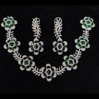 Kavita Art Designer American Daimond Necklace Set