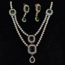 Kavita Art Designer American Daimond Necklace Set