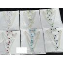 Kavita Art Sparkling Crystal Stone And Austrian Stone Necklace Set  