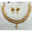 Kavita Art Heritage Pota Stone And Beads Necklace Set