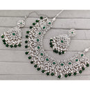 Kavita Art Crystal Stone Pearl And Beads Designer Necklace Set