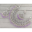 Kavita Art Crystal Stone Pearl And Beads Designer Necklace Set