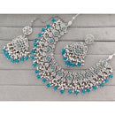 Kavita Art Crystal Stone Pearl And Beads Designer Necklace Set