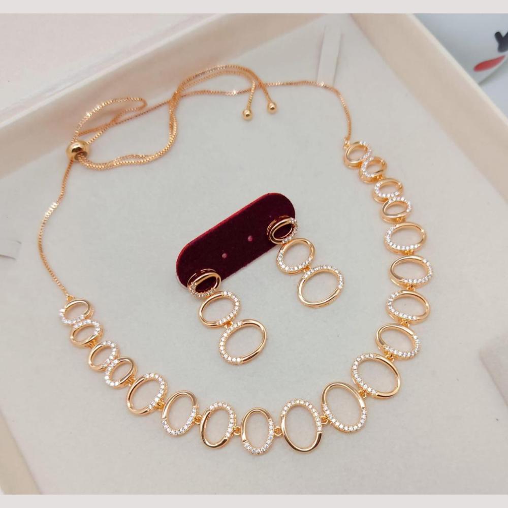 Kavita Art Glamorous Austrian Stone Necklace Set 