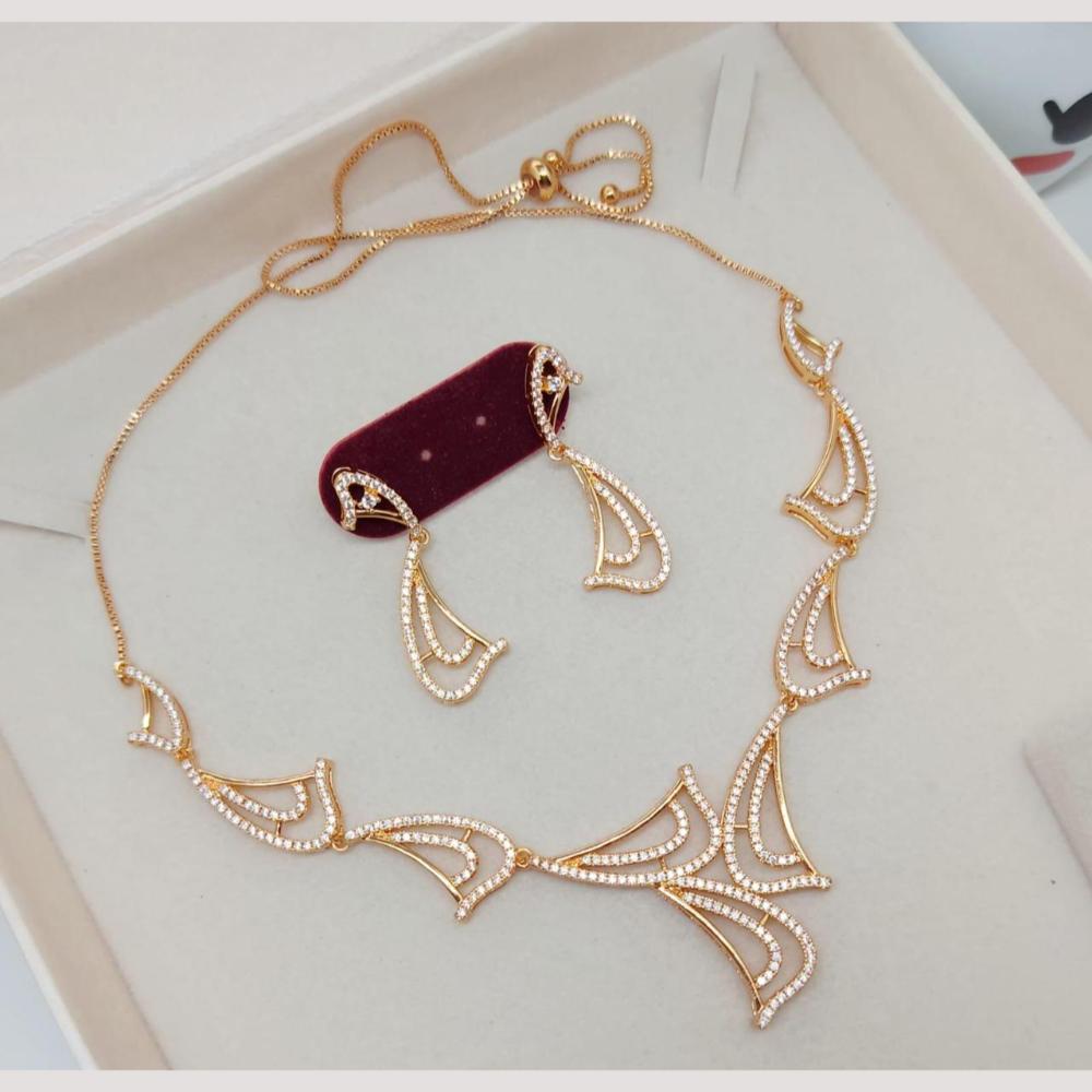 Kavita Art Glamorous Austrian Stone Necklace Set 