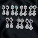 Kavita Art Sparkling American Diamond Fancy Dangler Earrings