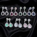Kavita Art Sparkling American Diamond Fancy Dangler Earrings