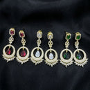 Kavita Art Sparkling American Diamond Fancy Dangler Earrings