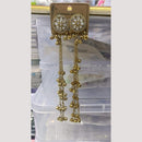 Kavita Arts Royal Pota Stone Kashmiri Ghungroo Dangler Earrings