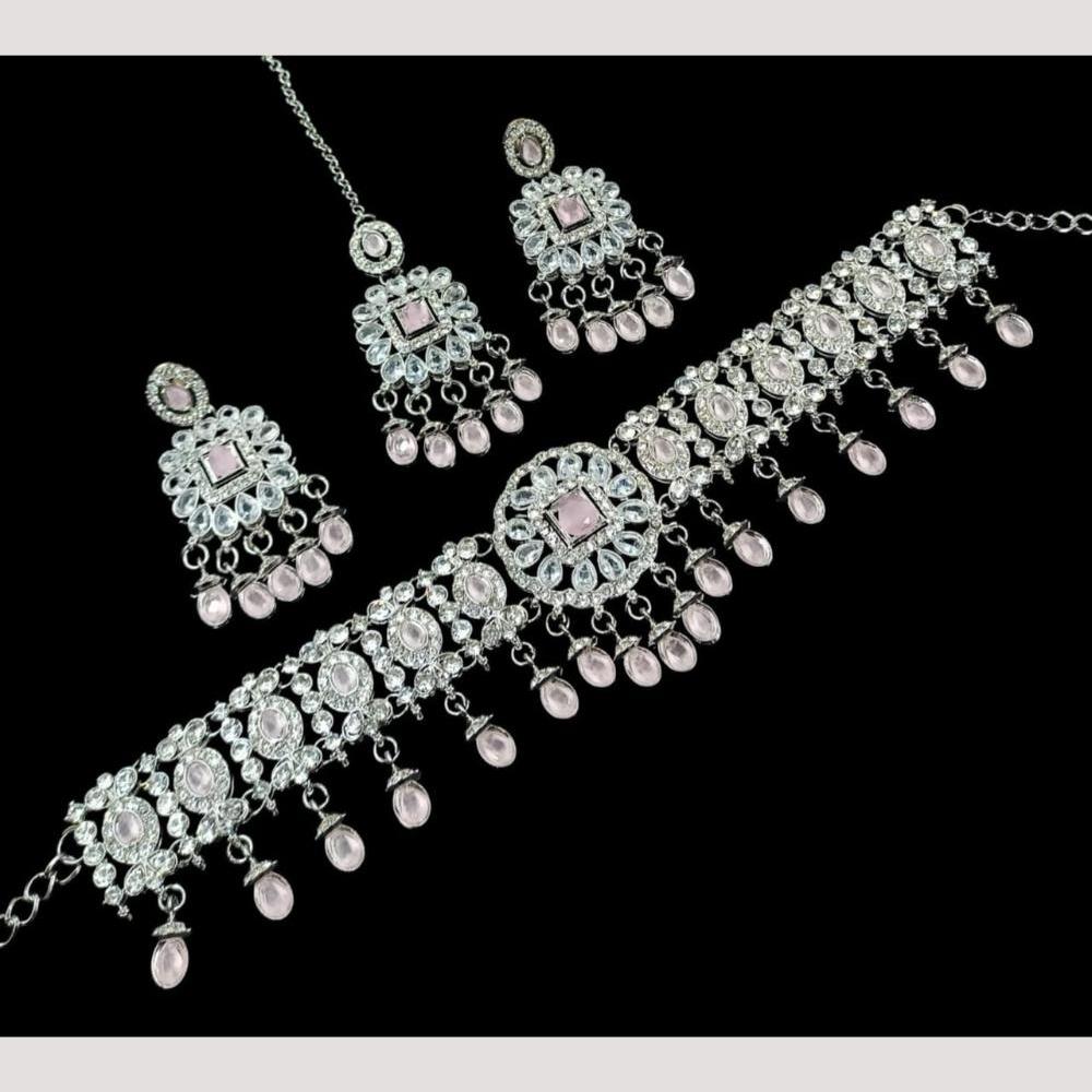 Kavita Art Glamorous Austrian Stone Choker Necklace Set