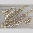 Kavita Art Classic Ethnic Pota Stone And Pearl Long Necklace Set