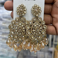 Kavita Art Regal Crescent Cascade Earrings