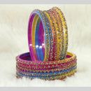 Kavita Art Classic Austrian Stone Glass Bangles Set