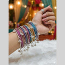 Kavita Art Classic Raindrop And Kashmiri Glass Bangles Set